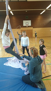Akrobatik in der Schule